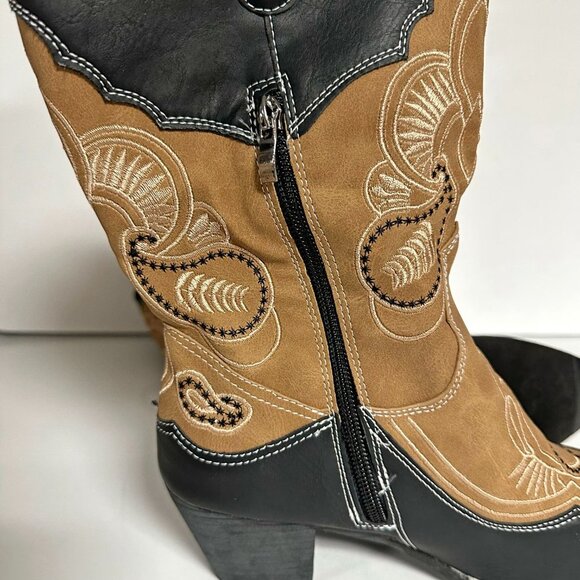 *NEW* AMS Cowgirl Boots - Picture 8 of 13